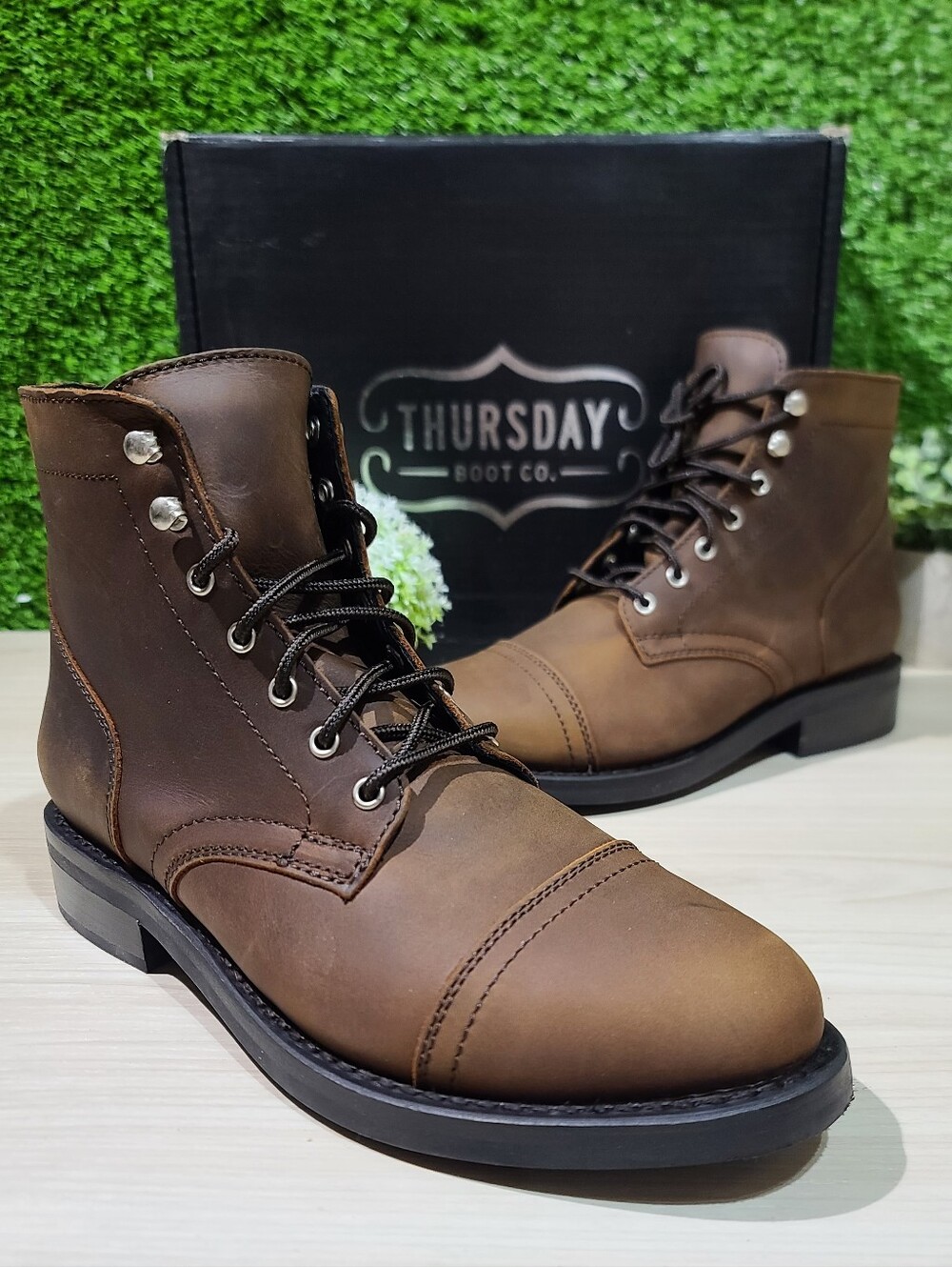 Thursday Boot Company Women's Captain Lace up Boots / Arizona Adobe US 10.5 NEW